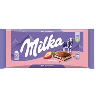 Milka Czekolada Strawberry Yoghurt 100g/22