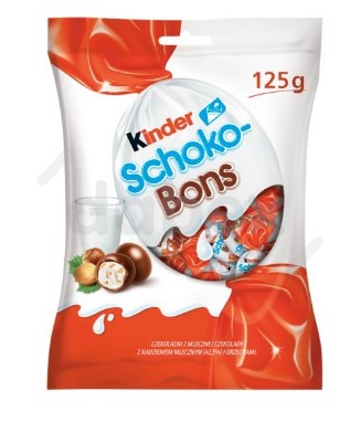 Ferrero Cukierki Kinder Schoko-Bons 125g/16 IMP